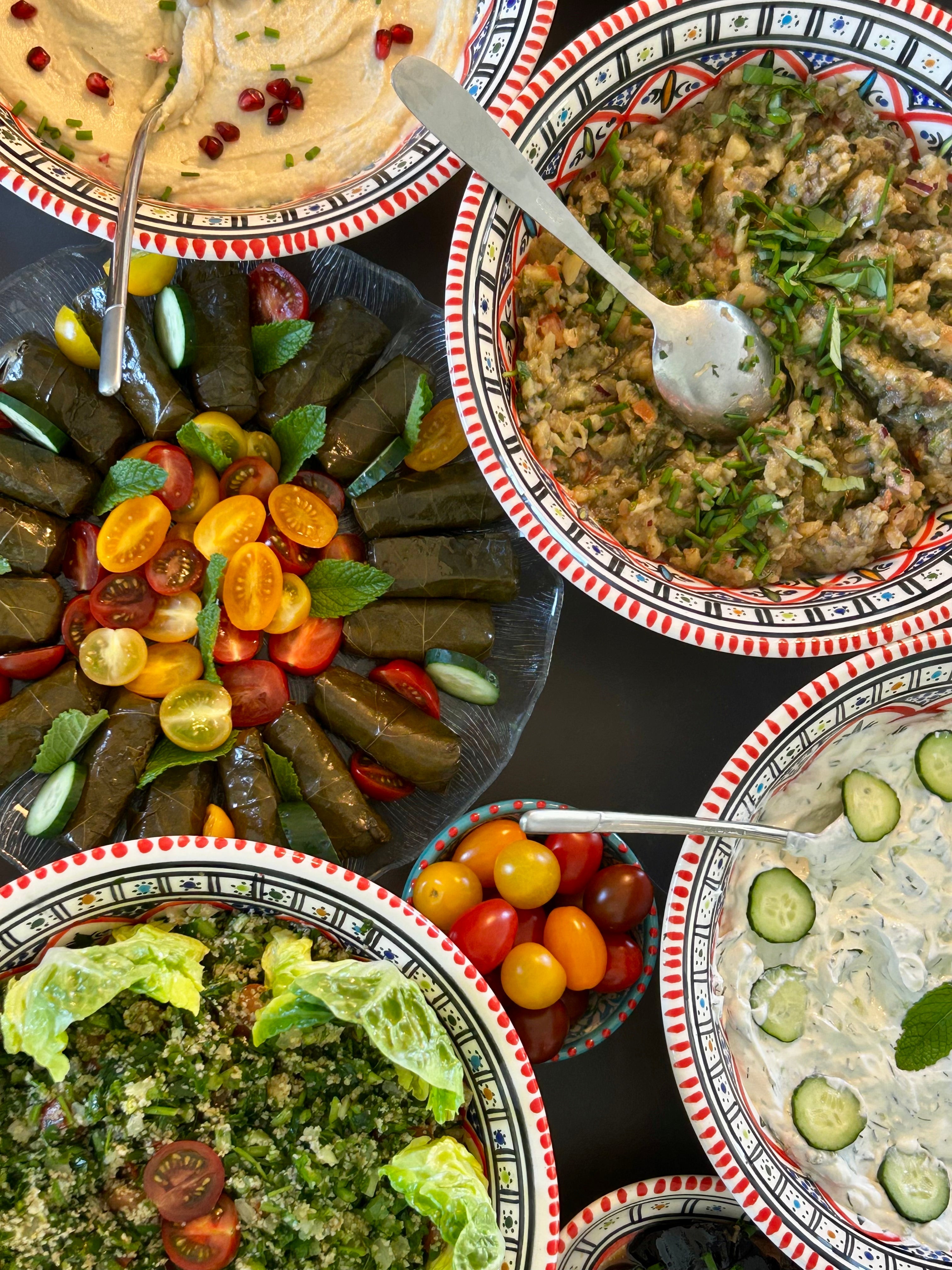 Composez votre assortiment de mezzés