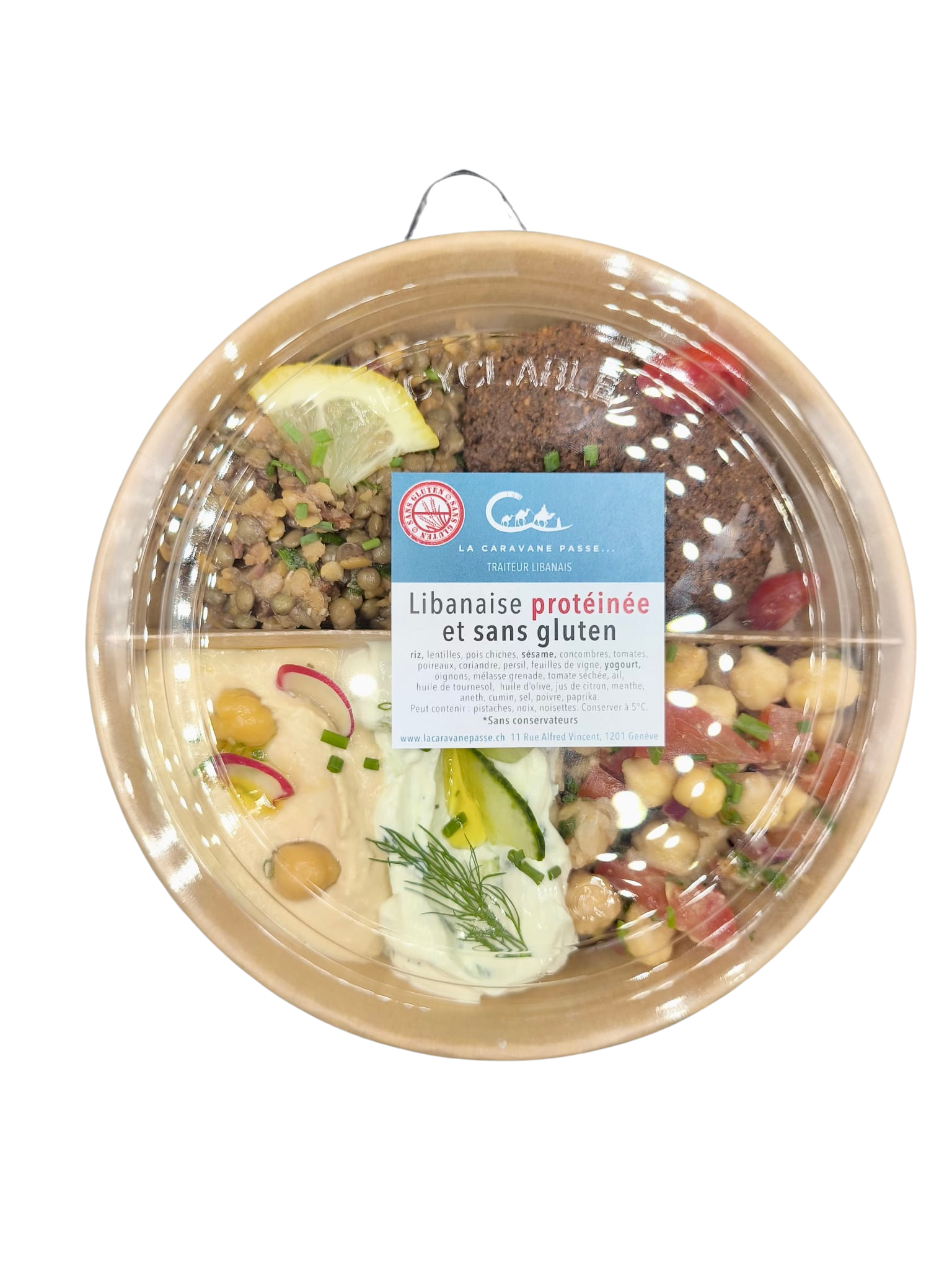 mezzé box protéinée & sans gluten