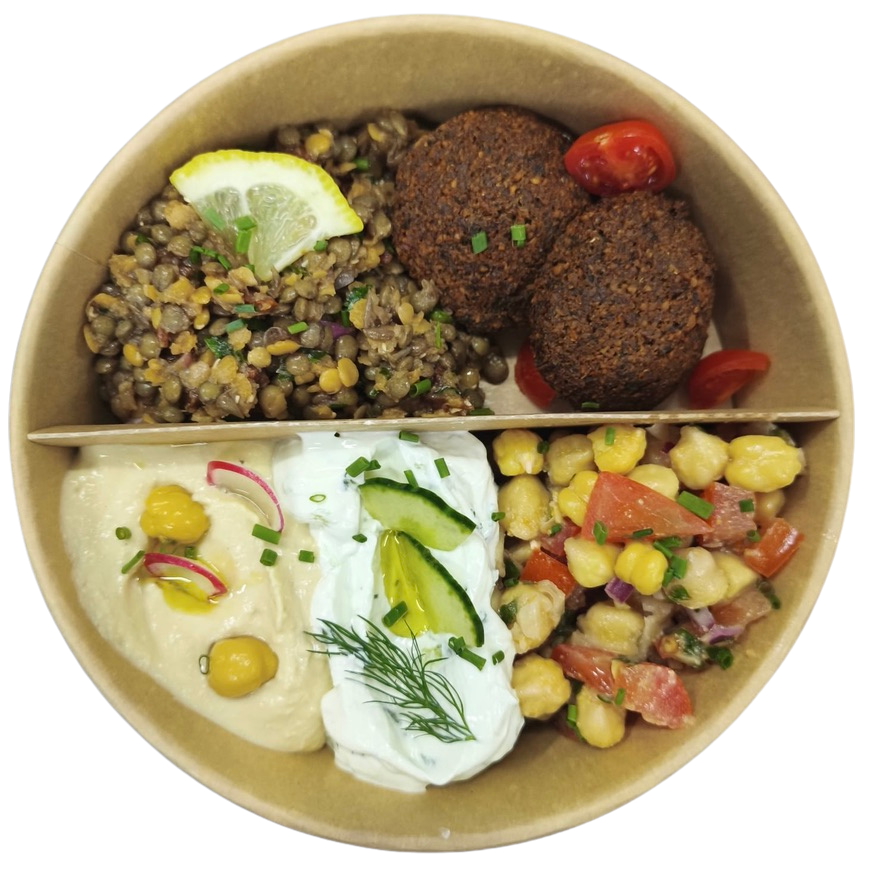 mezzé box protéinée et sans gluten