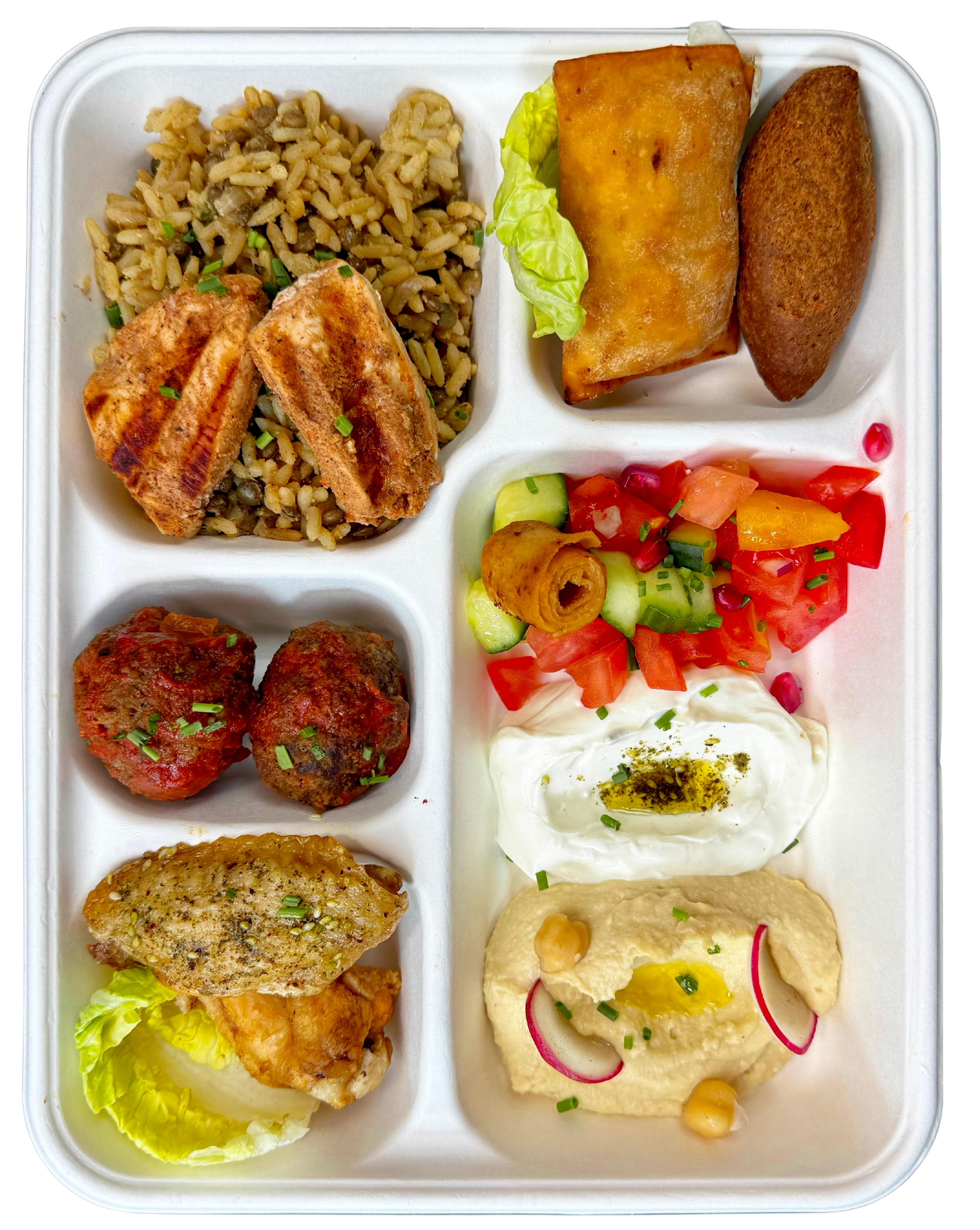 lunch box libanaise à faire livrer au bureau
