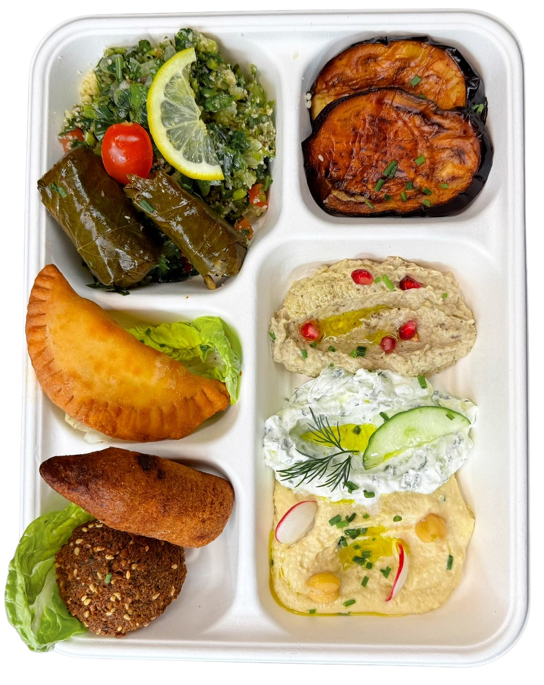 lunch box vegetarienne libanaise